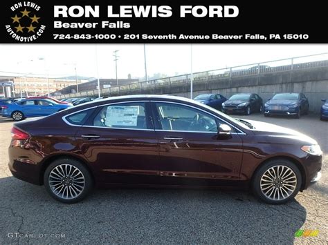 2018 Burgundy Velvet Ford Fusion SE 129837559 Photo 12 GTCarLot