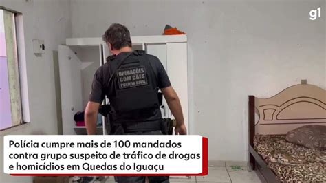 Polícia Cumpre Mais De 100 Mandados Contra Grupo Suspeito De Tráfico De