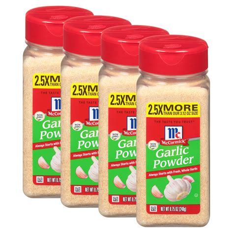 Pack Mccormick Garlic Powder Oz Mixed Spices Seasonings