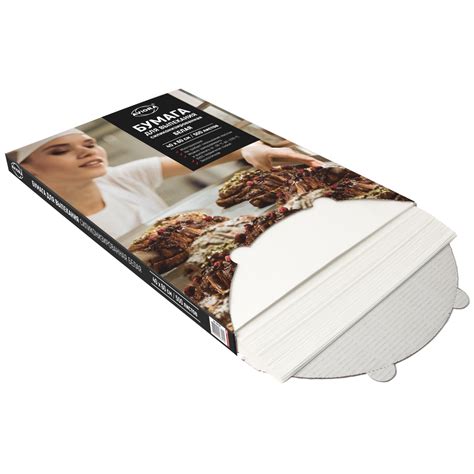 Бумага для выпекания силиконизированная в листах - 40 х 60 см, белая