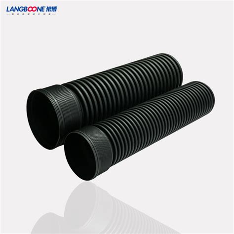 Sn16 DN800 DN600 HDPE Double Wall Corrugated Pipe For Sewer Drainage