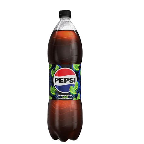 PEPSI ZERO CARBONATED DRINK PET BOTTLE SUGAR LIME 1 5L