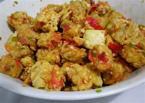 Resep Tahu Tempe Goreng Sambal Geprek Oleh Zamzamyeee Cookpad