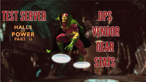 Dcuo Dlc 14 Tier 7 Dps Vendor Gear Stats And Style Youtube