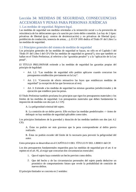 Lección 34 apuntes de clase y manual - Docsity 