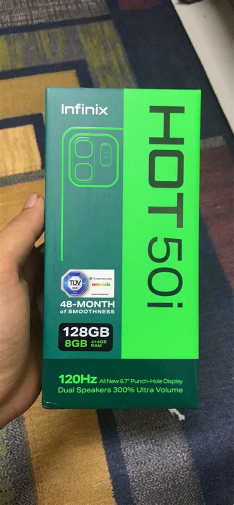 Infinix Hot 50i Sage Green 128GB Mobile Phones Gadgets Mobile Phones Android Phones