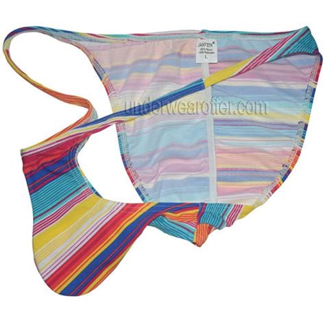 Men Bulge Cheeky Briefs Underwear Brazilian Pucker Bikini Briefs String Swimwear Mu