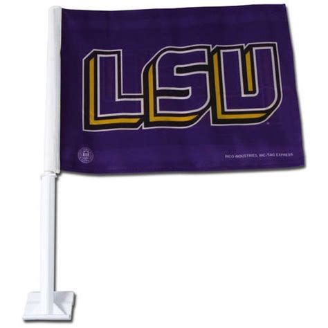 Ncaa Lsu Car Flag