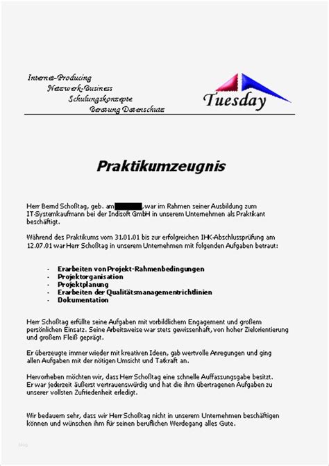 Praktikumszeugnis Vorlage Zum Ankreuzen Best Of Praktikumszeugnis