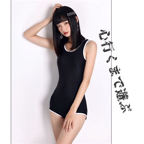 ĐỒ BƠI NHIỀU KIỂU bikini liền mảnh khoét lưng CÀI KHÓA SAU đen viền trắng cá tính Shopee