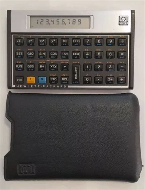 Vintage Hewlett Packard Hp C Programmable Scientific Calculator