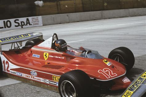 Usa Long Beach Gp 1979 Ferrari 312t4 12 Gilles Villeneuve Winner