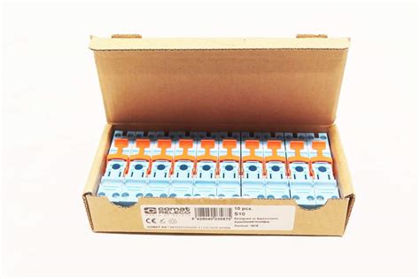 Box Of Releco S Comat Din Rail Relay Socket A V Amazon