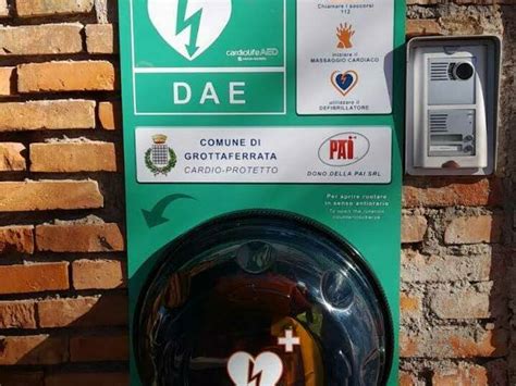 Grottaferrata Cardioprotetta Un Defibrillatore A Pro Loco E Ce Steva