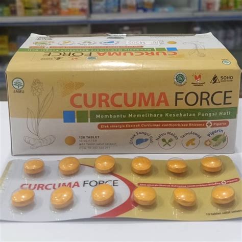 Jual Curcuma Force Memelihara Fungsi Hati Dan