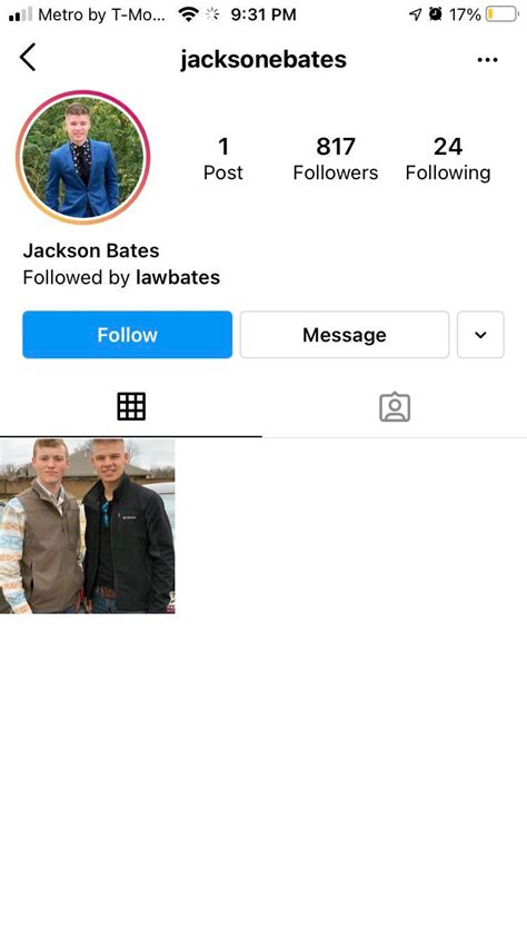 Jackson has an Instagram now👀 : r/BringingUpBates