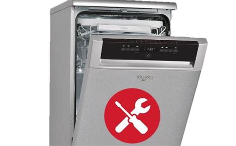 Poruchy myčky Whirlpool a jejich odstranění