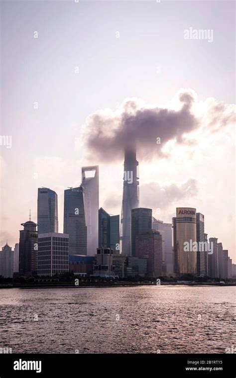 Skyline, Pudong, Shanghai, China Stock Photo - Alamy