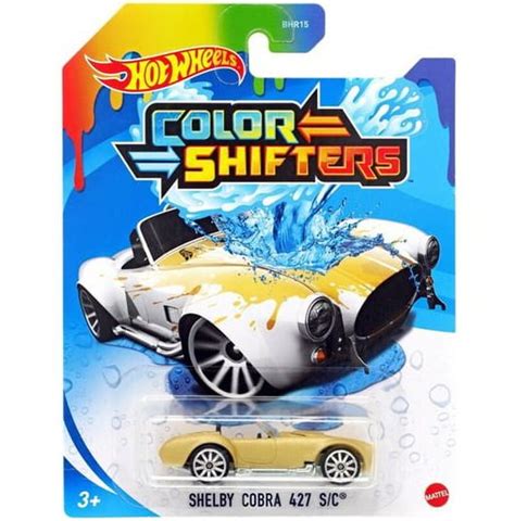 Машинка Hot Wheels Colour Shifters Shelby Cobra S C Хот Вилс меняющие цвет купить с