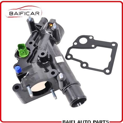 Baificar Brand New Engine Water Outlet Tank Coolant Thermostat Housing