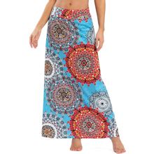 Yinggeli Women S Bohemian Print Long Maxi Skirt At Amazon Womens