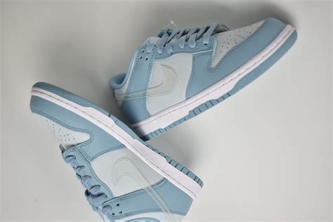 Nike Dunk Low Clear Blue Swoosh Gs Sneaker Club Colombia