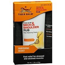 Tiger Balm Neck and Shoulder Rub reviews in Misc - ChickAdvisor