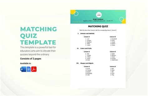 Quiz Templates in Word - FREE Download | Template.net