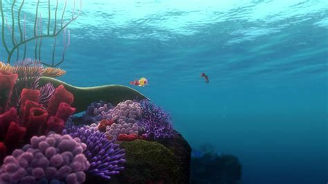 Finding Nemo Drop Off Scene