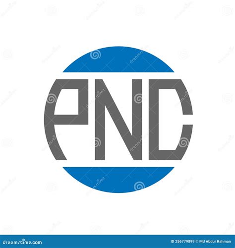 Pnc Letter Logo Design On White Background Pnc Creative Initials