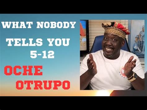 WHAT NOBODY TELLS YOU About OCHE OTRUPO MAFEREFUN ELEGUA OCHUN CHANGO