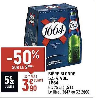 Promo Bi Re Blonde Vol Chez Spar Icatalogue Fr