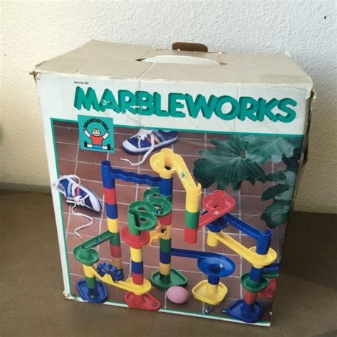 Items Similar To Discovery Toys Marbleworks Vintage Building Toy