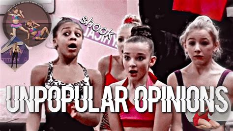 Unpopular Opinions Dance Moms Youtube