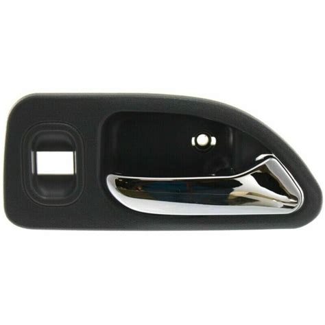 Rear Lh Rh Interior Door Handle Sedan Chrome Gray For Honda