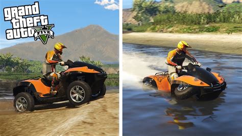 Amphibious Atv 4x4 Mudding Jet Skiing And Off Roading Gibbs Quadski