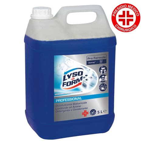 Detergente Disinfettante Battericida Per Superfici Lysoform Professional