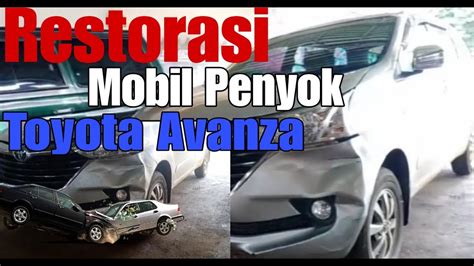 Restorasi Mobil Penyok Parah Proses Ketok Magic Bodi Mobil Toyota