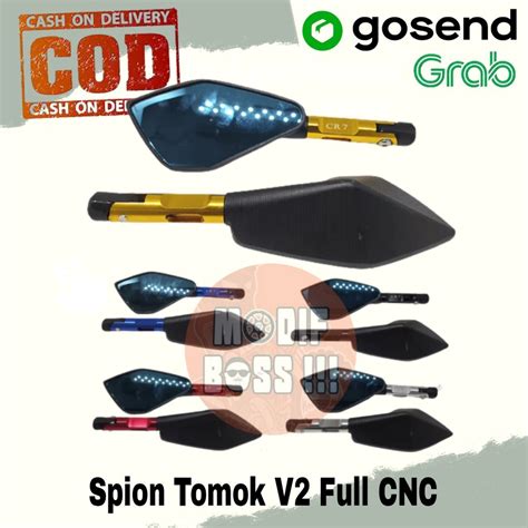 Jual Spion Tomok V Full Cnc Nmax Vixion Mio Vario Scoopy Shopee