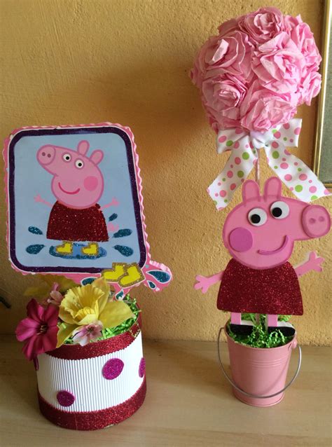 Centros De Mesa Peppa Pig