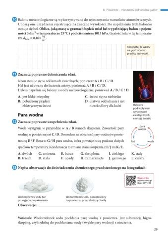 Page 9 Chemia Nowej Ery Zeszyt ćwiczeń do chemii dla klasy 7 szkoły