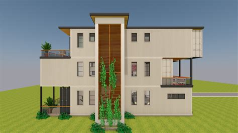 Luxury Shipping Container House Design + Floor Plans | MODBOX 2880