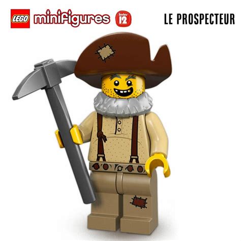 Minifigure Lego S Rie Le Prospecteur Super Briques