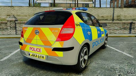 Hyundai I30 Metropolitan Police ELS For GTA 4