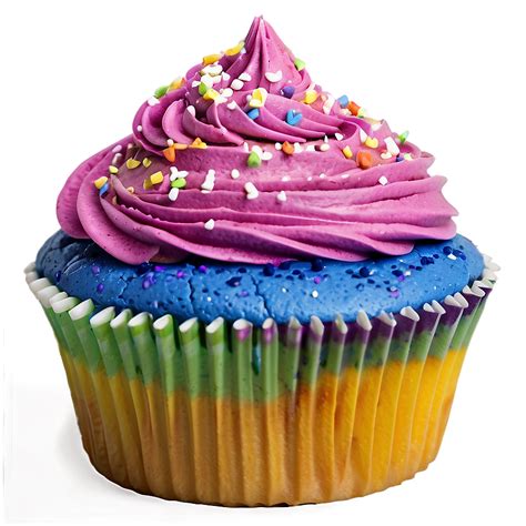 Download Rainbow Cupcakes Png Cdw24