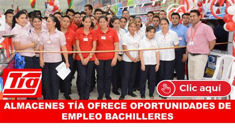 Almacenes T A Ofrece Oportunidades De Empleo Bachilleres Ecuador Empleos