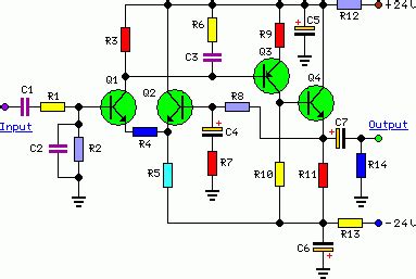 V Preamplifier Circuit Diagram