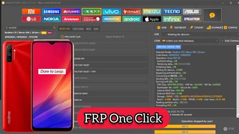 Realme C3 Rmx2020 FRP Unlock Tool One Click Remove YouTube