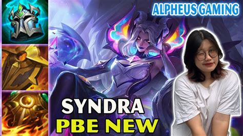 ALPHEUS GAMING SYNDRA THÁCH ĐẤU LMHT SYNDRA VỆ BINH TINH TÚ BẢN PBE