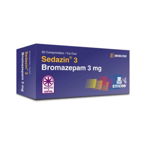 SEDAZIN 3 MG X 50 COMP Ofertas Y Descuentos De SEDAZIN 3 MG X 50